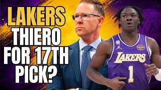 LAKERS ADOU THIERO TRADE FOR 17TH PICK?