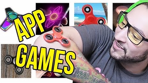 FIDGET SPINNER APP GAMES
