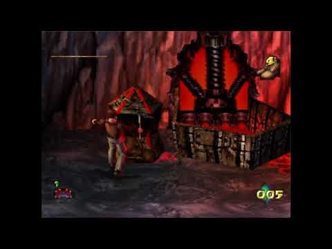 Pitfall 3D Beyond The Jungle PS1 Level 06 Craters Blind 