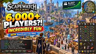 6,000+ Players?! This NEW RuneScape-Like Idle MMO Is Blowing Up screenshot 5