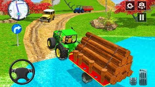 Farming Cargo Tractor: Transport Challenge - Offroad Driving 2020 - Android Gameplay screenshot 4