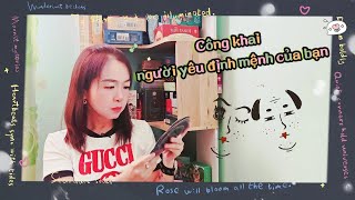 Công khai người yêu định mệnh của bạn