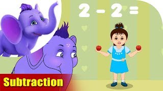 Subtraction | Learning song for Kids | 4K | Appu Series