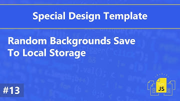 [Arabic] Special Template #13 - Random Backgrounds Local Storage