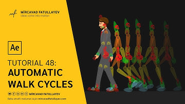 Automatic Walk Cycles (DUIK Bassel Tips Tricks) - After Effects Tutorial