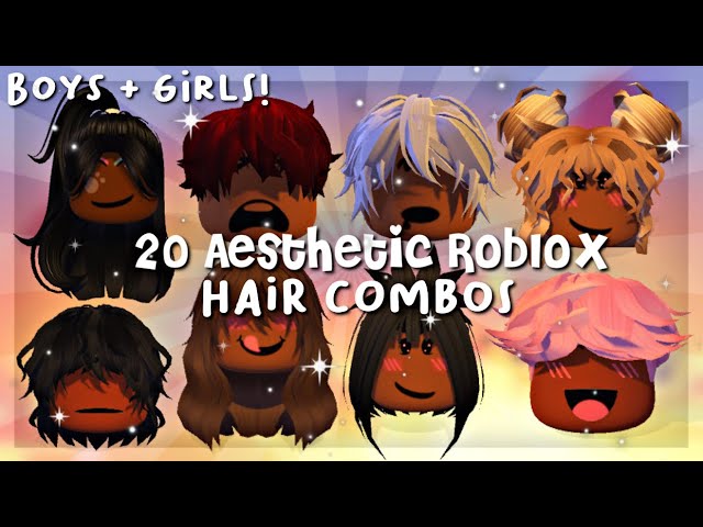 free roblox hair combo! #roblox #fyp #freerobloxhaircombo