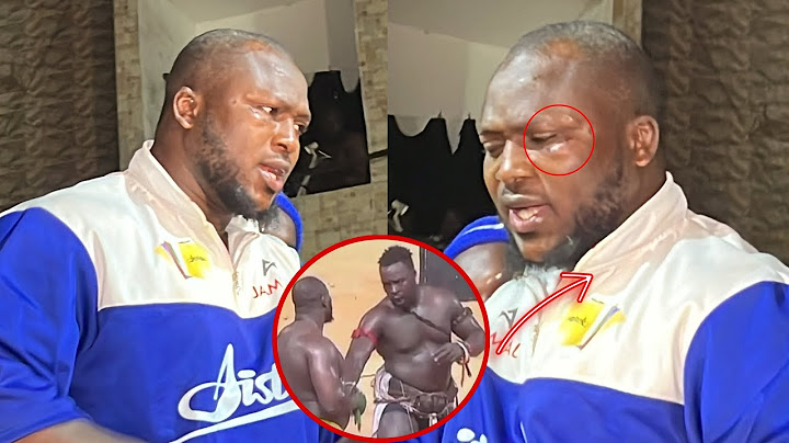 Arrivée très mouvementée de Modou Lô aux Parcelles Assainies après sa victoire contre Siteu