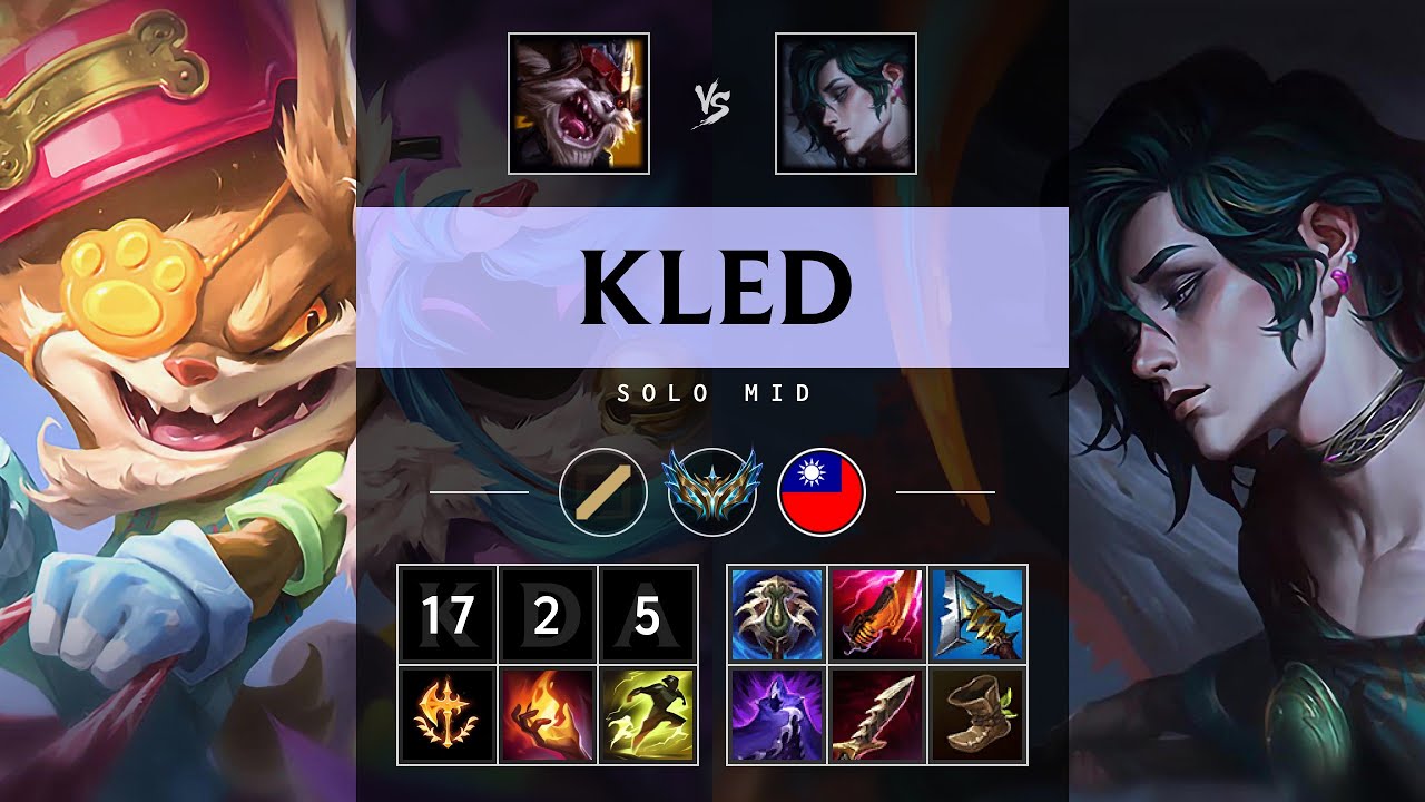 Kled Mid vs Hwei - TW Challenger Patch 25.09