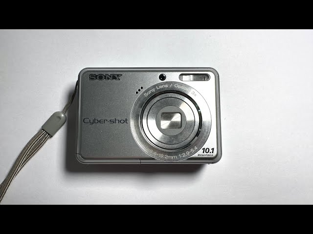 Sony Cyber Shot DSC S930 Digital Camera - YouTube