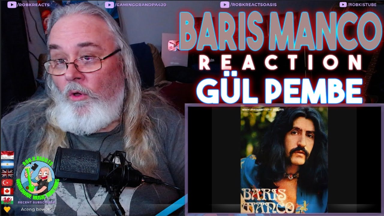 Baris Manco Reaction - gül pembe - First Time Hearing - Requested