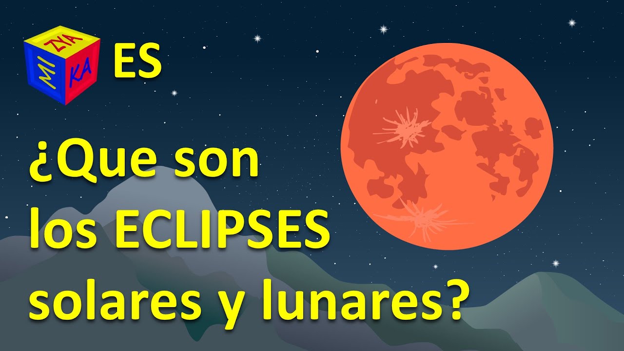 Porque ocurren los eclipses solares y lunares? Astronomía para niños. Dibujo  animado en español - thptnganamst.edu.vn