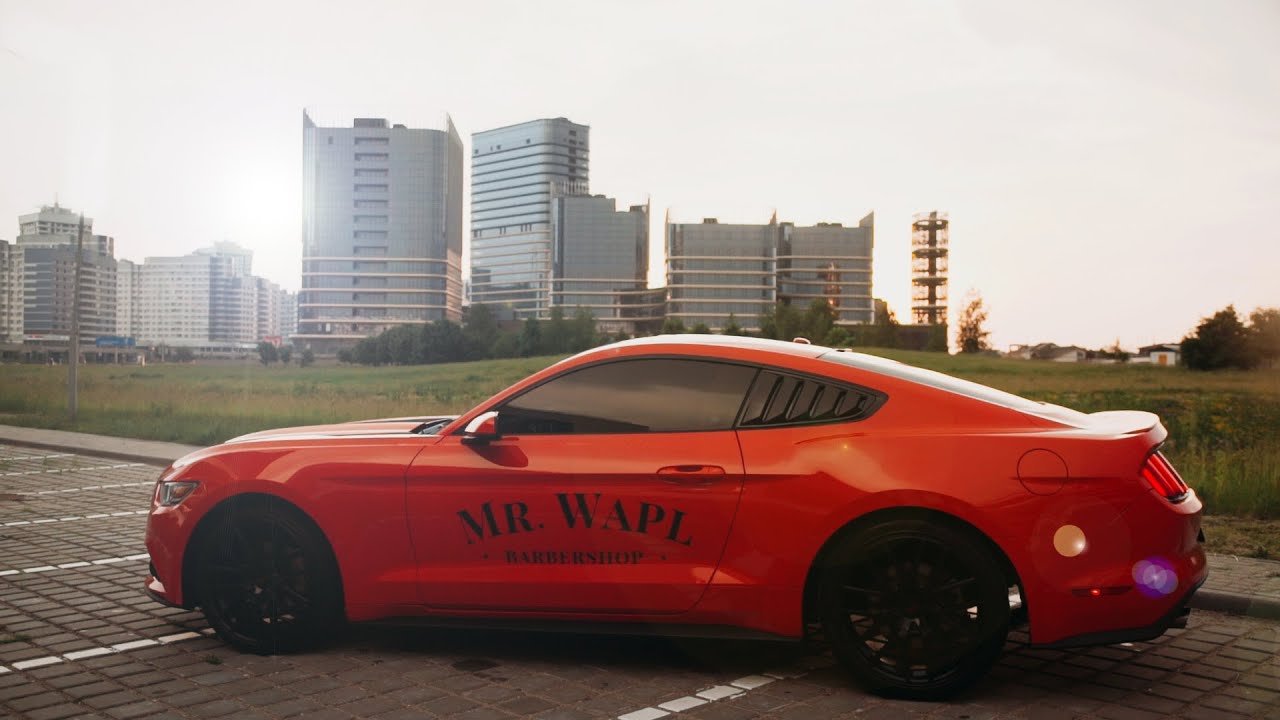 Капот ford mustang