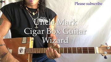 Dazed and Confused Led Zeppelin lesson for 3 string Cigar Box Guitars
