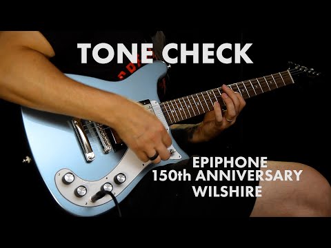 TONE CHECK: Epiphone 150th Anniversary Wilshire Demo | Cream City Music