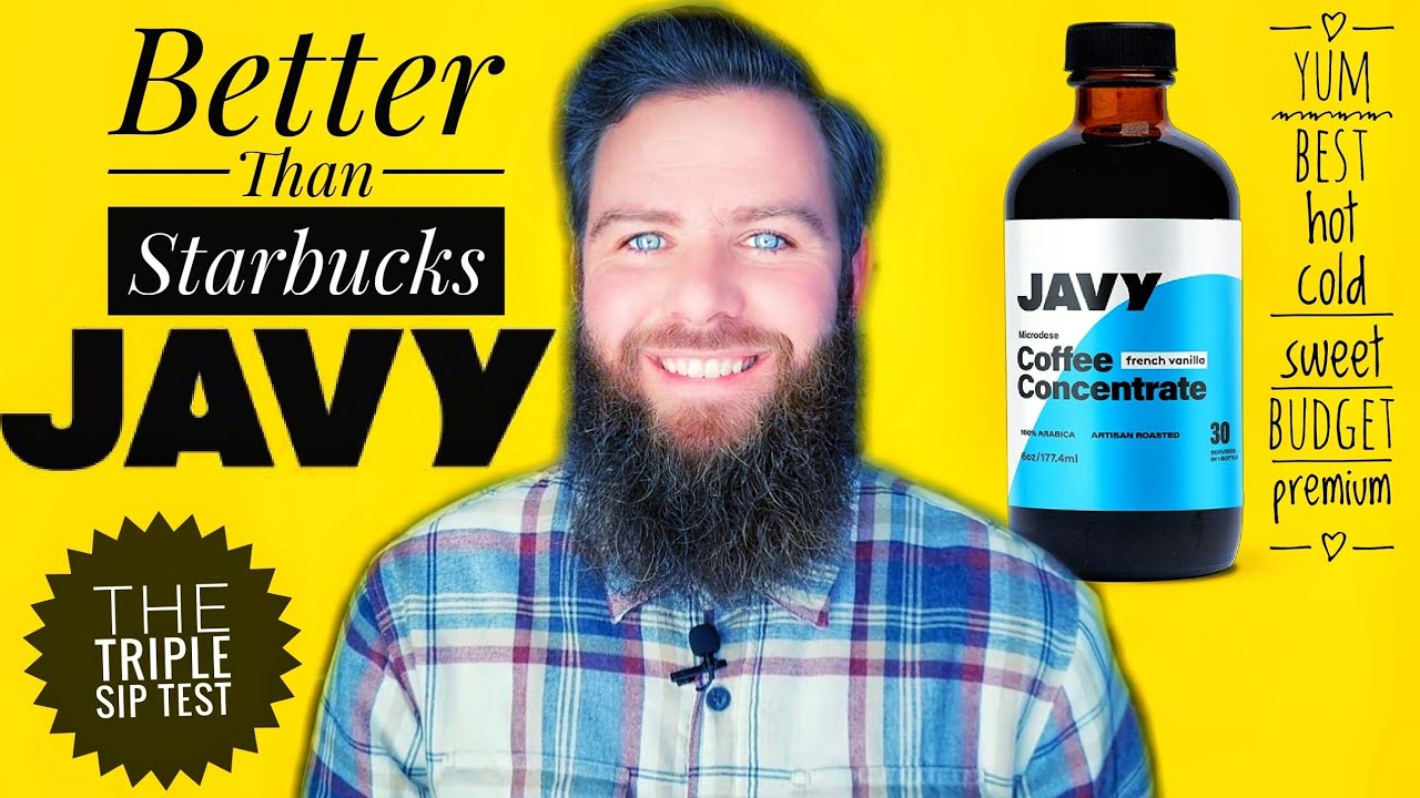 JAVY French Vanilla Microdose Concentrate 6oz Cold Brew 💯😁