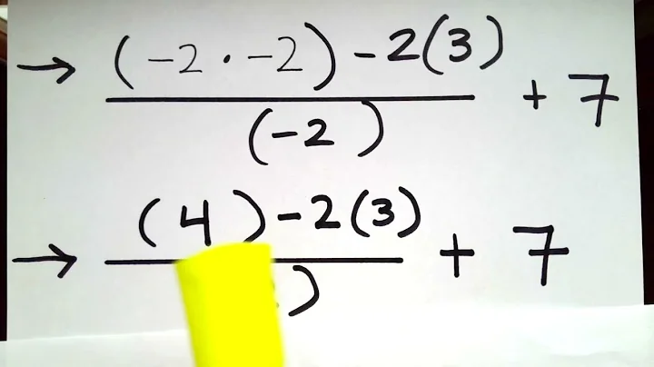 Part 2 Simplifying "If X = -2 & Y = 3, What is the value of the Expression?" G.E.D. MATH Test