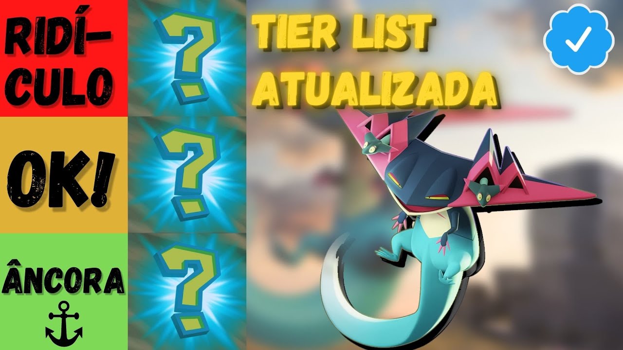 ◓ Lista dos MELHORES Pokémon do jogo Pokémon UNITE (Tier List Solo Q) •  Update: 1.7.1.5 (21 Setemb.)