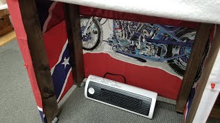 足元暖房用の机を作りました。