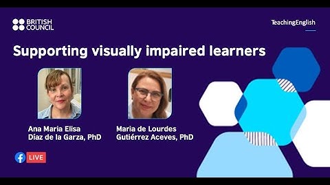 How to teach visually impaired learners