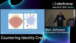 6/24 Countering Identity Creep in Hybrid-Cloud World | Identiverse 2018