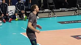 Korean Air Volley team. Lincoln Williams. 20221111. Jangchung Arena Seoul