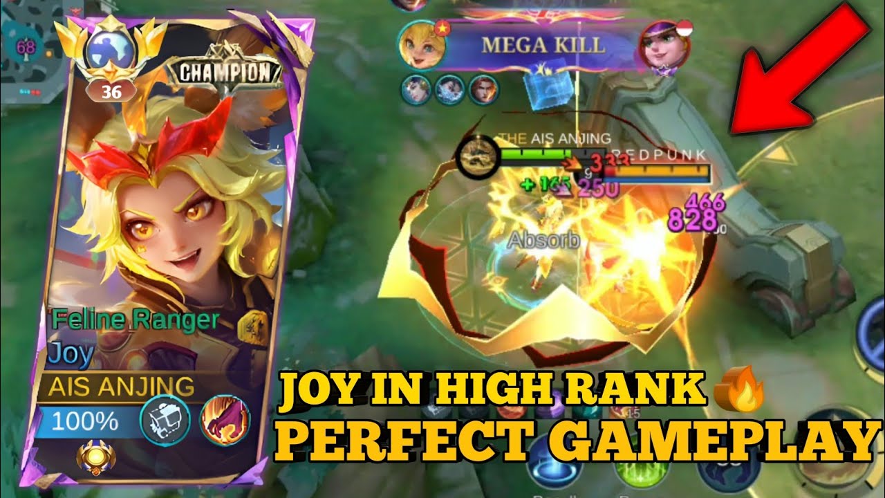 INSANE PERFECT DAMAGE JOY❗BUILD ON HIGHRANK | DOMINATE