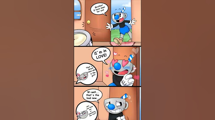 Cuphead Comic Dub- Mugman's in love with Cala Maria