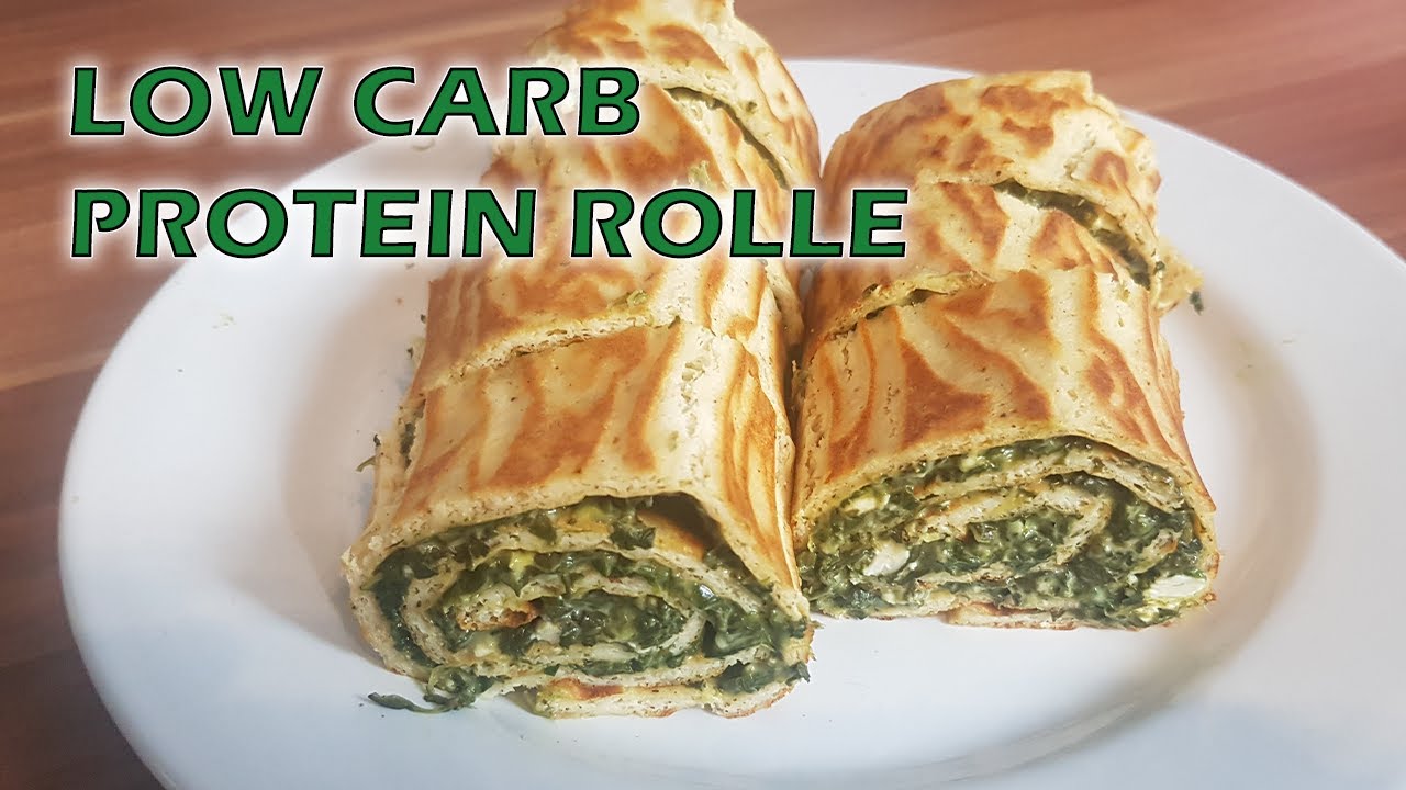 Low Carb Protein Rolle Lowcarb Rezept Youtube