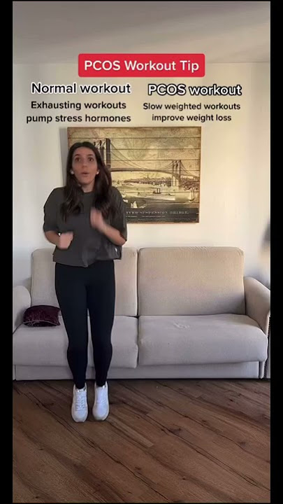 PCOS workout vs Normal workout #pcos