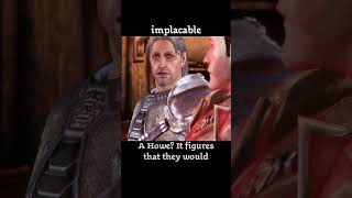 implacable — Dragon age : Awakening dialogue scene