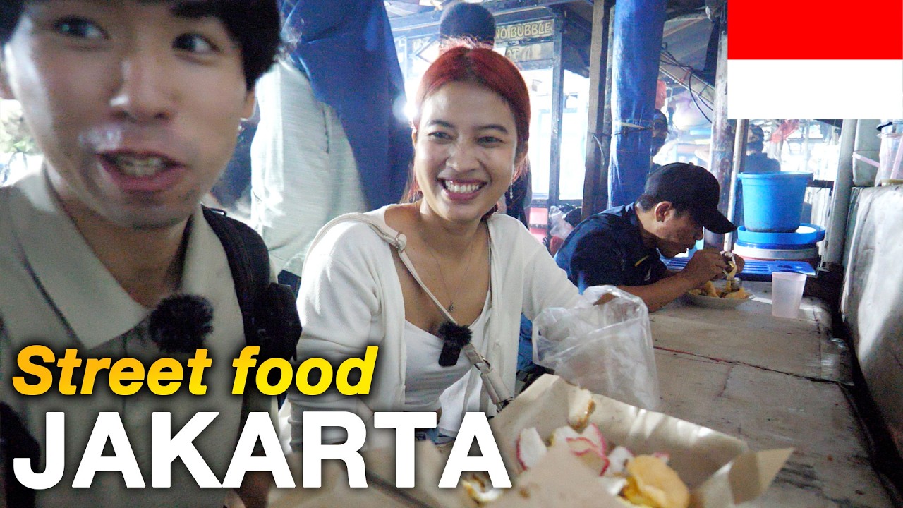 Chill Jakarta Night with Street Food & Local Beauty | Japanese traveler【Ep 5 🇮🇩】