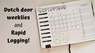 September Bullet Journal - Plan With Me