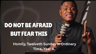 Do not be afraid, but fear this  Have No Fear Odie