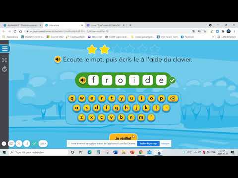 Tutoriel vocabulaire sur ERPI Alphabétik 2e année