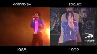 Michael Jackson - The Way You Make Me Feel Live in Wembley 88 vs Tokio 92