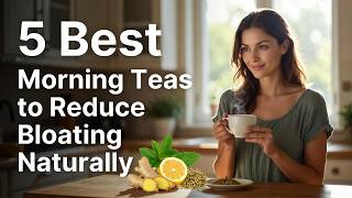 How to Stop Bloating Fast: 5 Herbal Teas for Instant Relief #HomeRemedies #NaturalCures