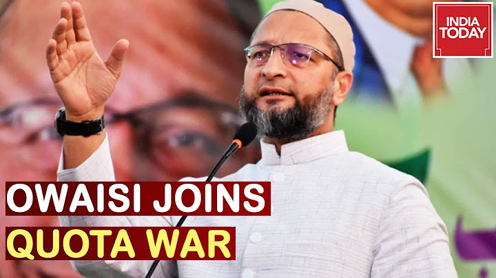 Owaisi Demands Quota For Muslims Ahead Of Maharashtra Assembly Polls