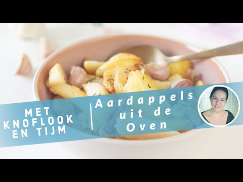 Video: Hoe Bak Je Jonge Aardappelen Met Knoflook En Tijm