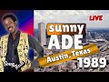 Capture de la vidéo King Sunny Ade Full Live Concert Oct 1989 Austin, Texas Usa