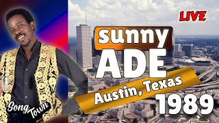King Sunny Ade Full Live Concert Oct 1989 Austin, Texas USA