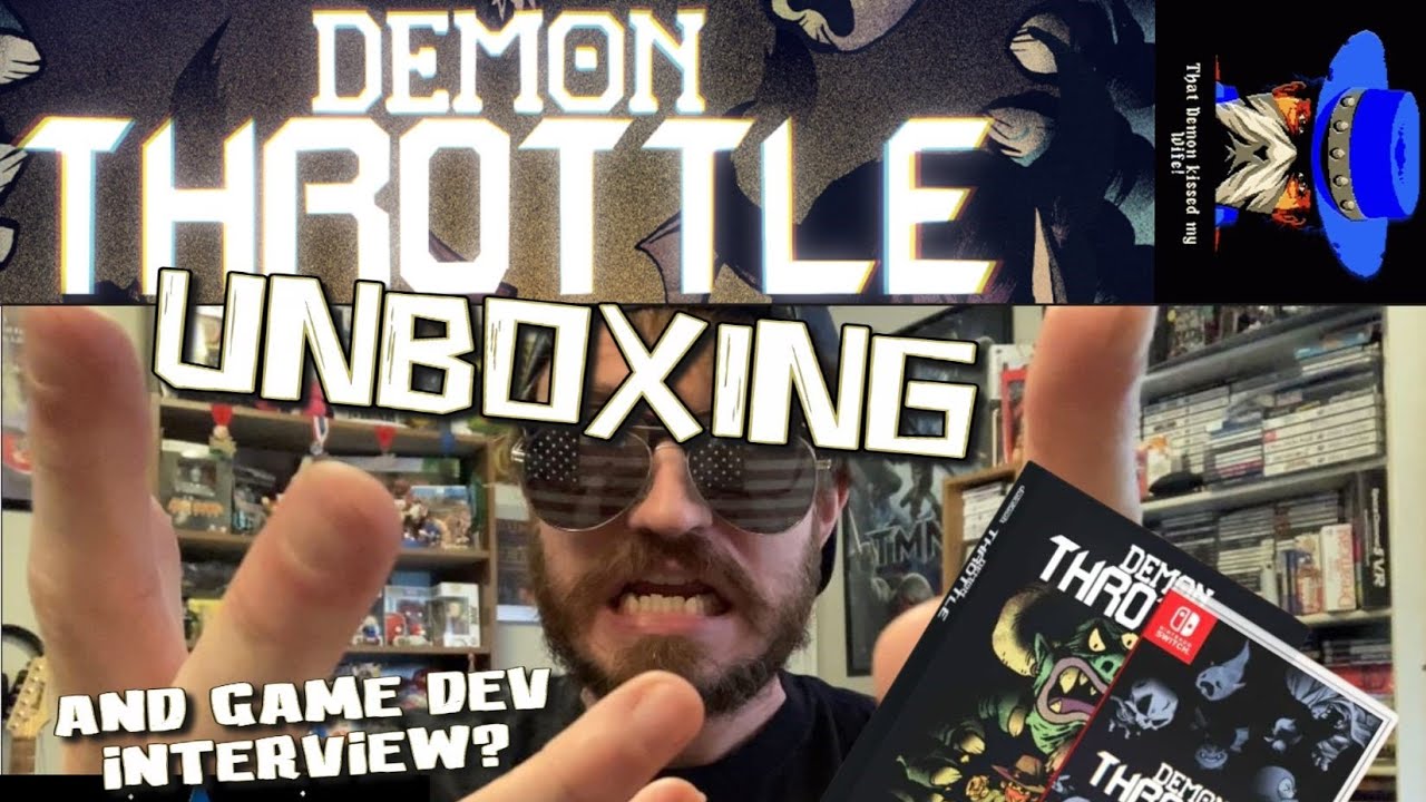 Demon Throttle Unboxing (Switch Special Reserve Version) | Parody | 