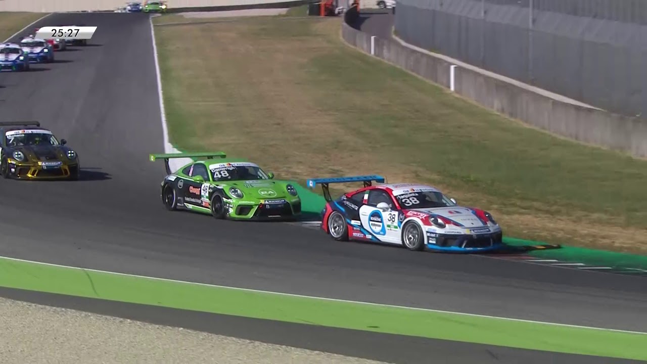 Porsche Carrera Cup Italia 2019 Mugello Race 1 YouTube