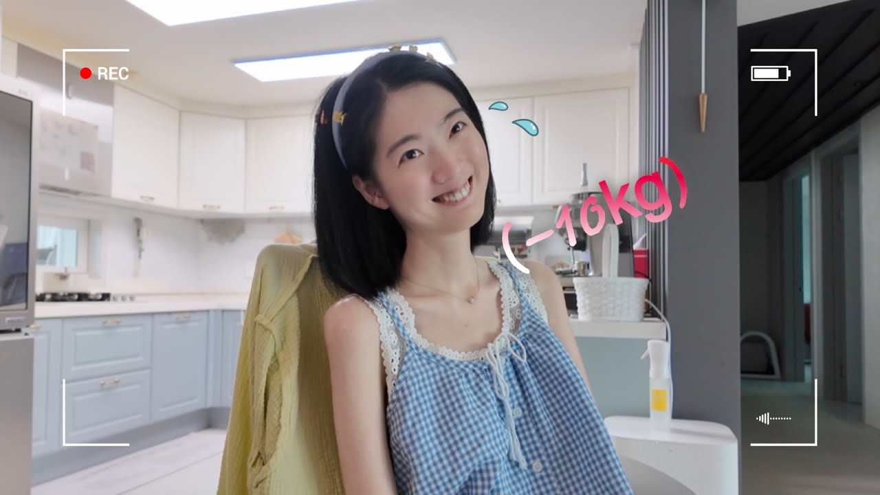 [EN] 살 빠지는게 제일 위험한 사람의 일상