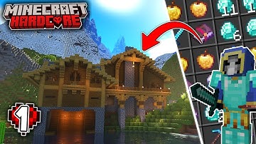 My LUCKIEST Start EVER in Hardcore Minecraft | 1.21 - Episode 1