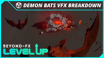 How to Create Diablo-Inspired Hell Bats in Unity & EmberGen | Level Up - VFX Breakdown | Beyond-FX