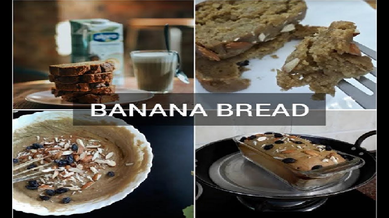 Healthiest BANANA BREAD |बिना Sugar, yeast, दही,Maida,Oven | घर की