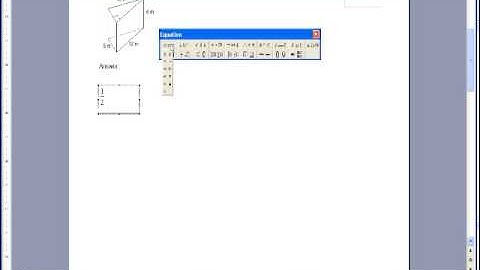 How to use the Equation Editor
