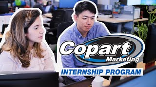 Copart Internship Program: Marketing