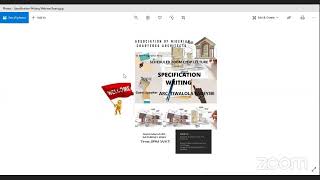 Specification Writing - Part 1