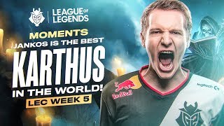 Jankos Is The Best Karthus in the World | LEC Spring 2020 Week 5 Moments